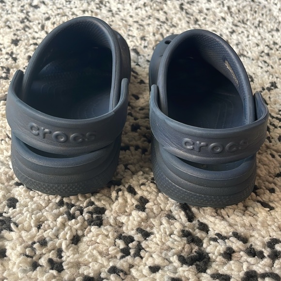 Kids Crocs—Size J3, Navy Blue - Picture 5 of 9
